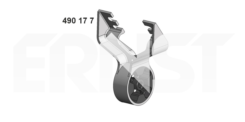 ERNST Halter, Abgasanlage 490177 für Ford