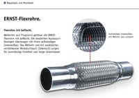ERNST Flexrohr, Abgasanlage, Art.-Nr. 460170