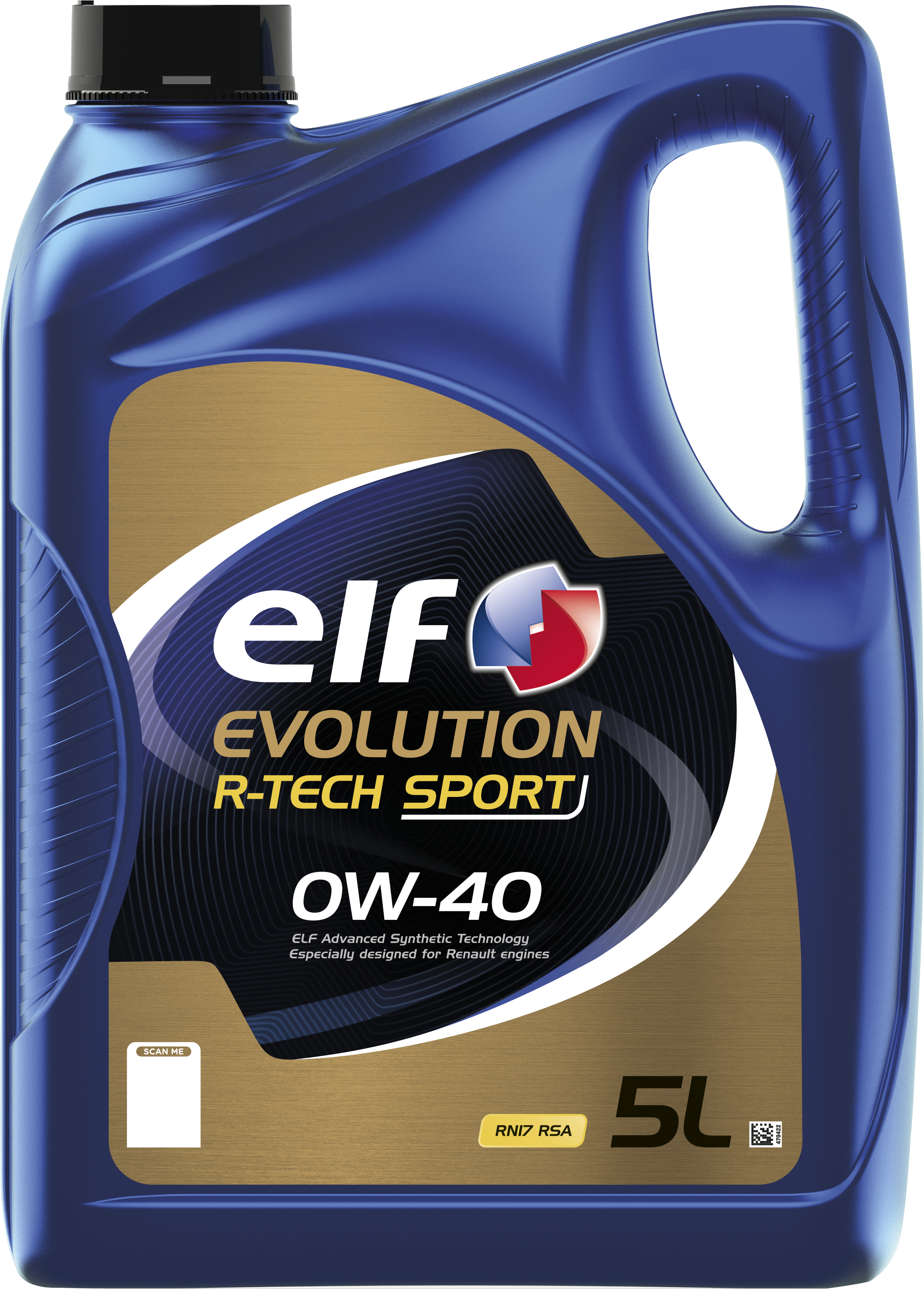 ELF Motoröl EVO R-TECH SPORT 0W40 [5 L] 217624 5l
