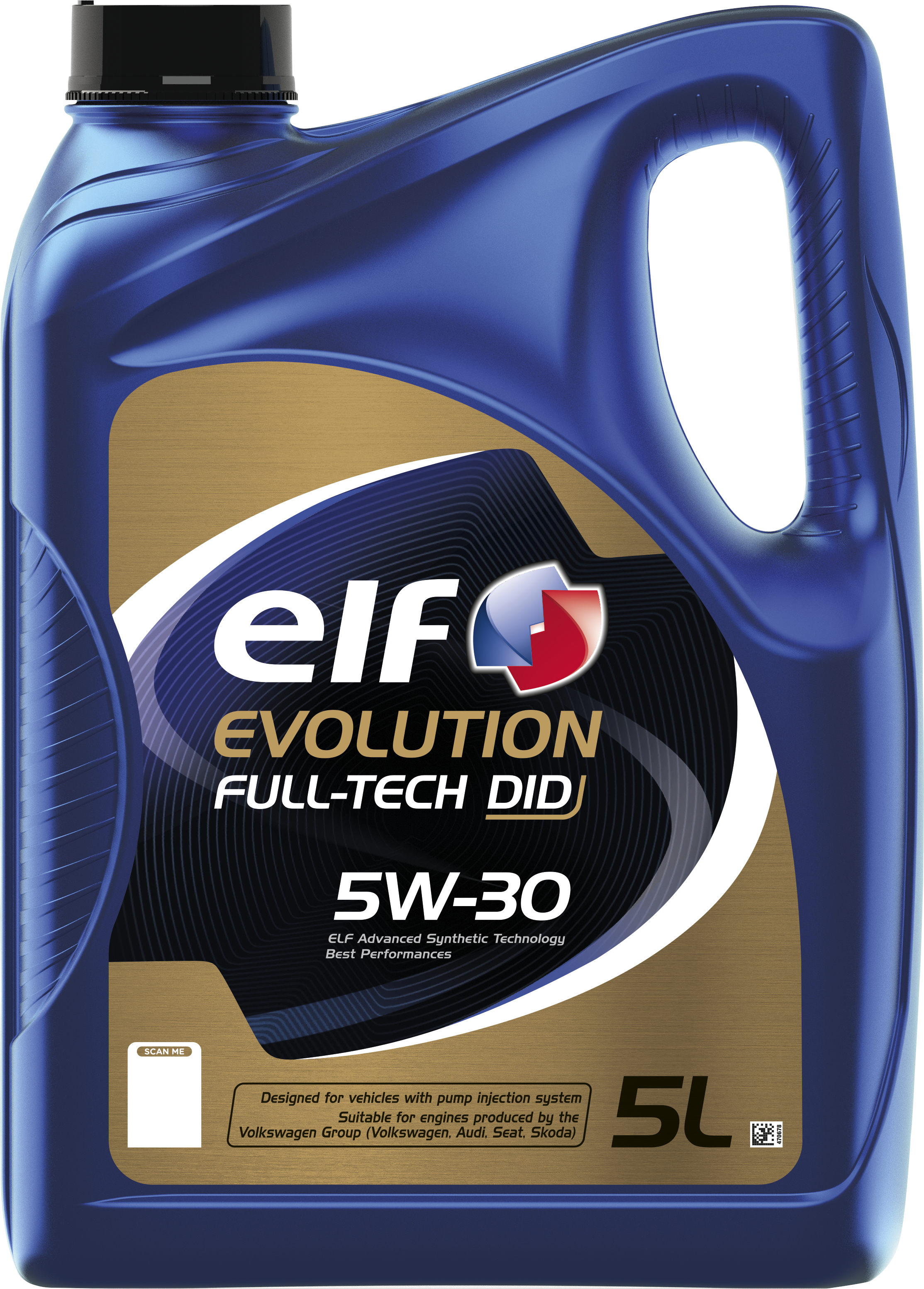 ELF Motoröl EVOL. FULLTECH DID 5W30 [5 L] 225746 5l