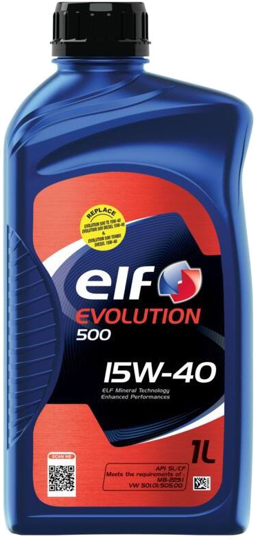 ELF Motoröl EVOLUTION 500 15W-40 [1 L] 230606 1l
