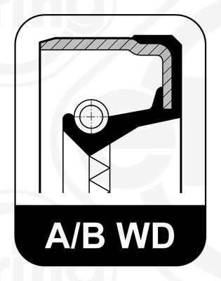 ELRING Wellendichtring, Verteilergetriebe 877460 für Ford Audi Skoda