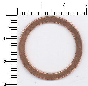 ELRING Dichtring, Ölablassschraube 128805 für Fiat ALFA ROMEO TALBOT RENAULT TRUCKS