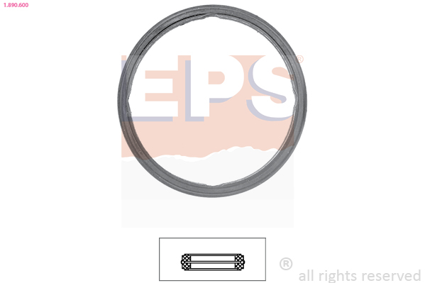EPS Dichtung, Thermostat 1890600 für Peugeot Subaru TOYOTA Fiat