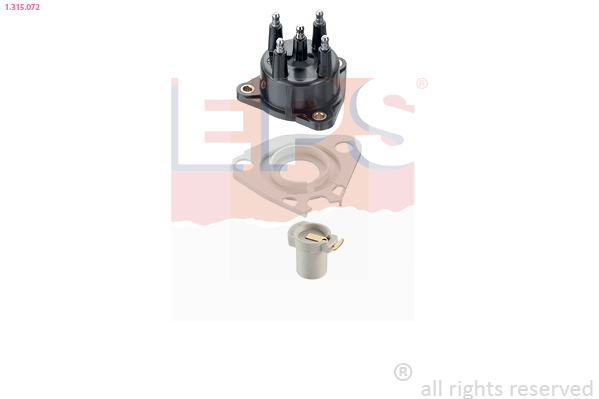 EPS Zündverteilerkappe 1315072 für Volvo RENAULT