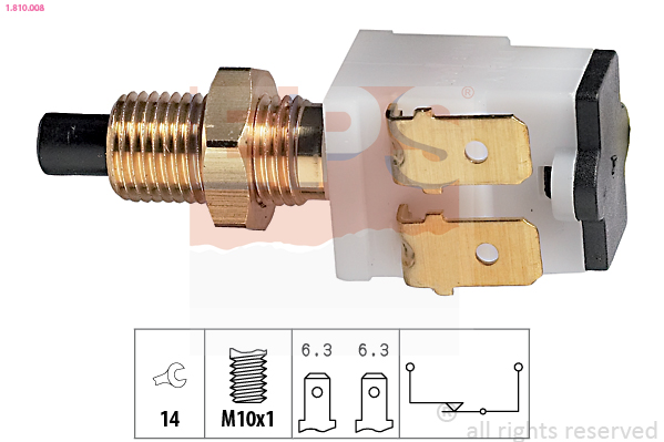 EPS Bremslichtschalter 1810008 für Chrysler RENAULT
