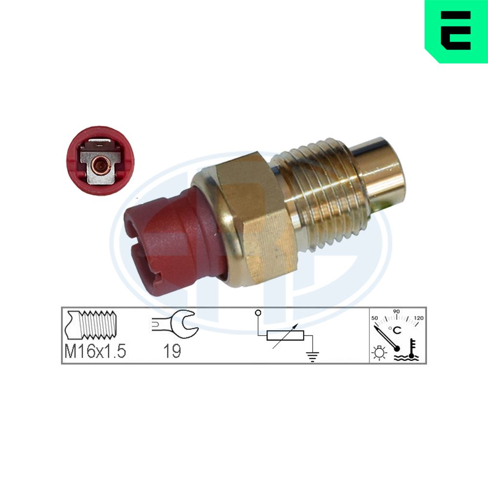 ERA Sensor, Kühlmitteltemperatur Kühlmitteltemptur 330082 für Fiat LADA