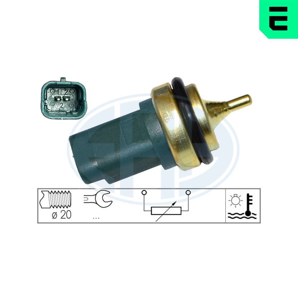 ERA Sensor, Kühlmitteltemperatur Kühlmitteltemptur 330552 für Citroën Peugeot BMW