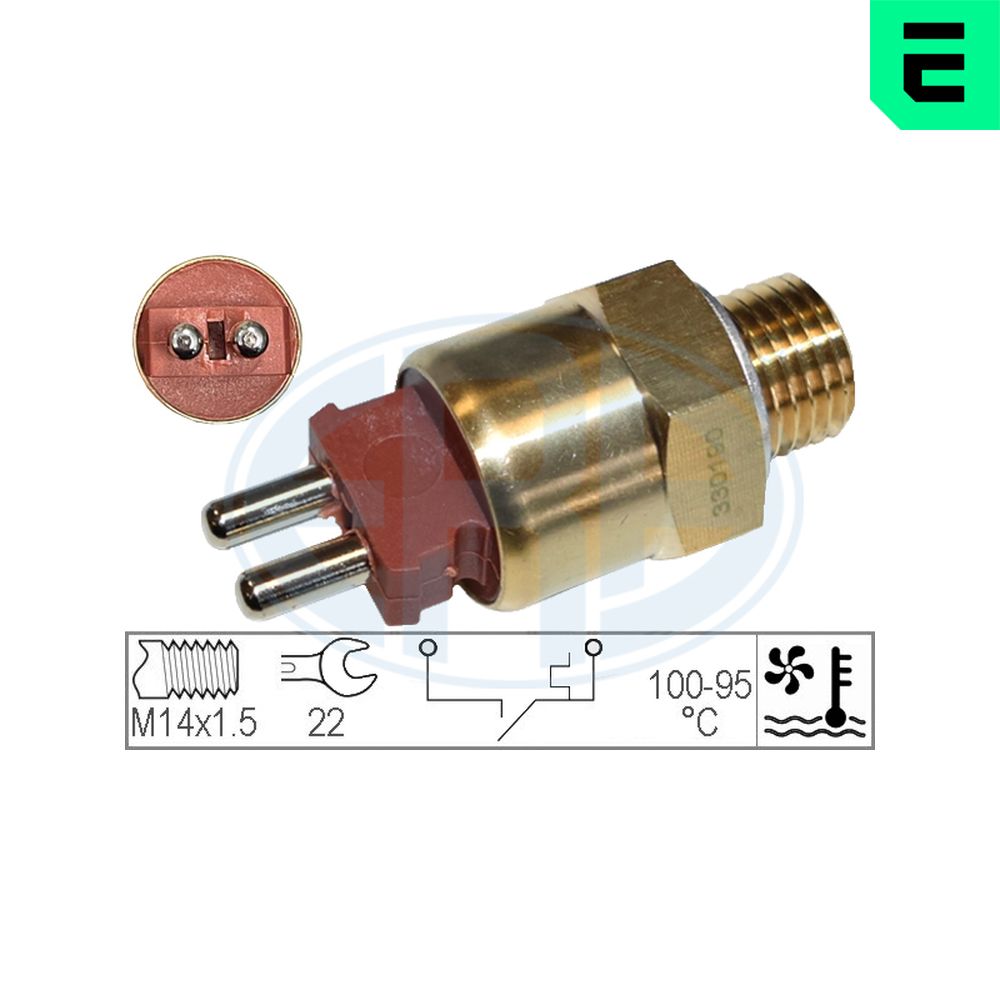 ERA Temperaturschalter, Kühlerlüfter Tempturschalter, OEM 330190 für Mercedes