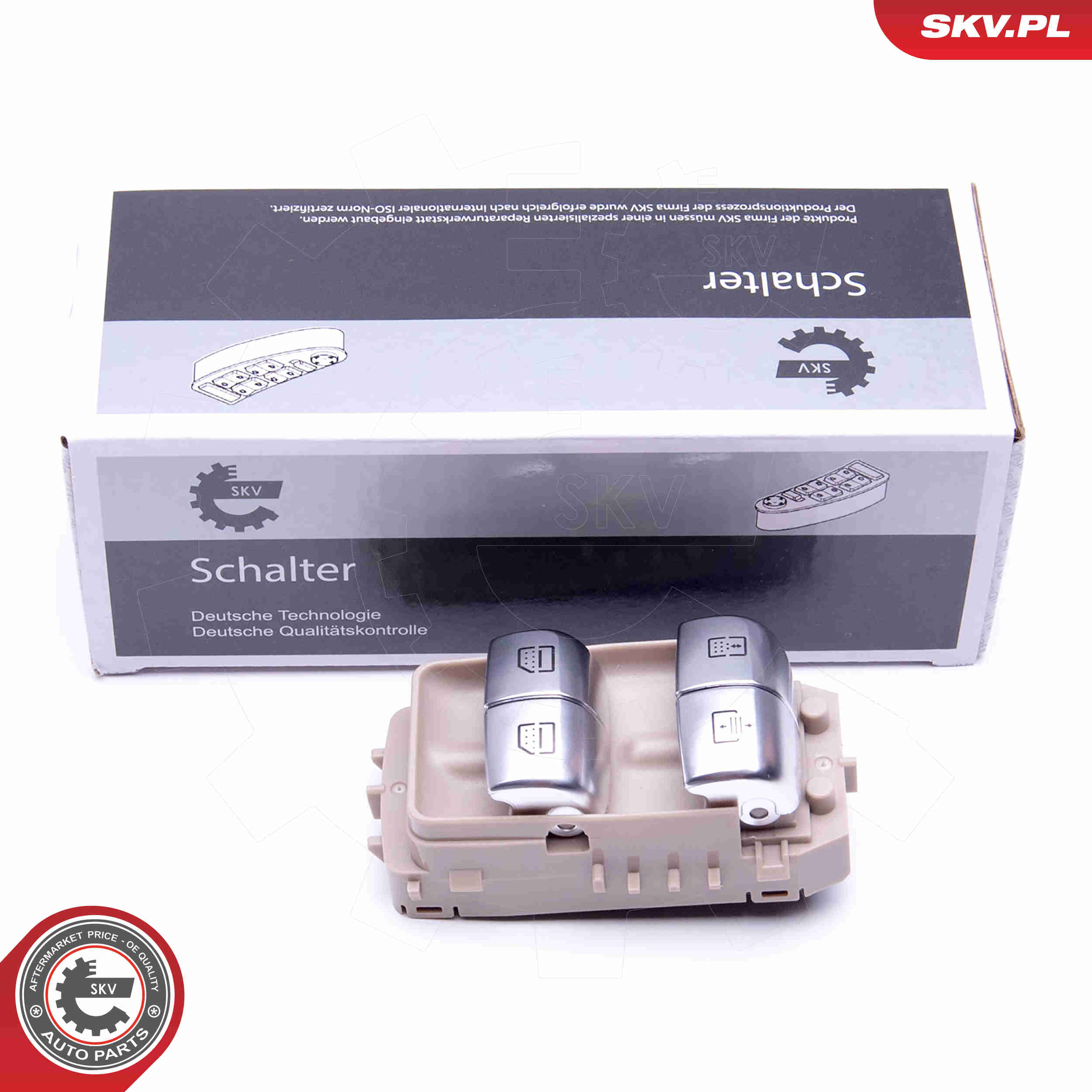 ESEN SKV Schalter, Fensterheber 37skv049 hinten rechts für MERCEDES-BENZ Image