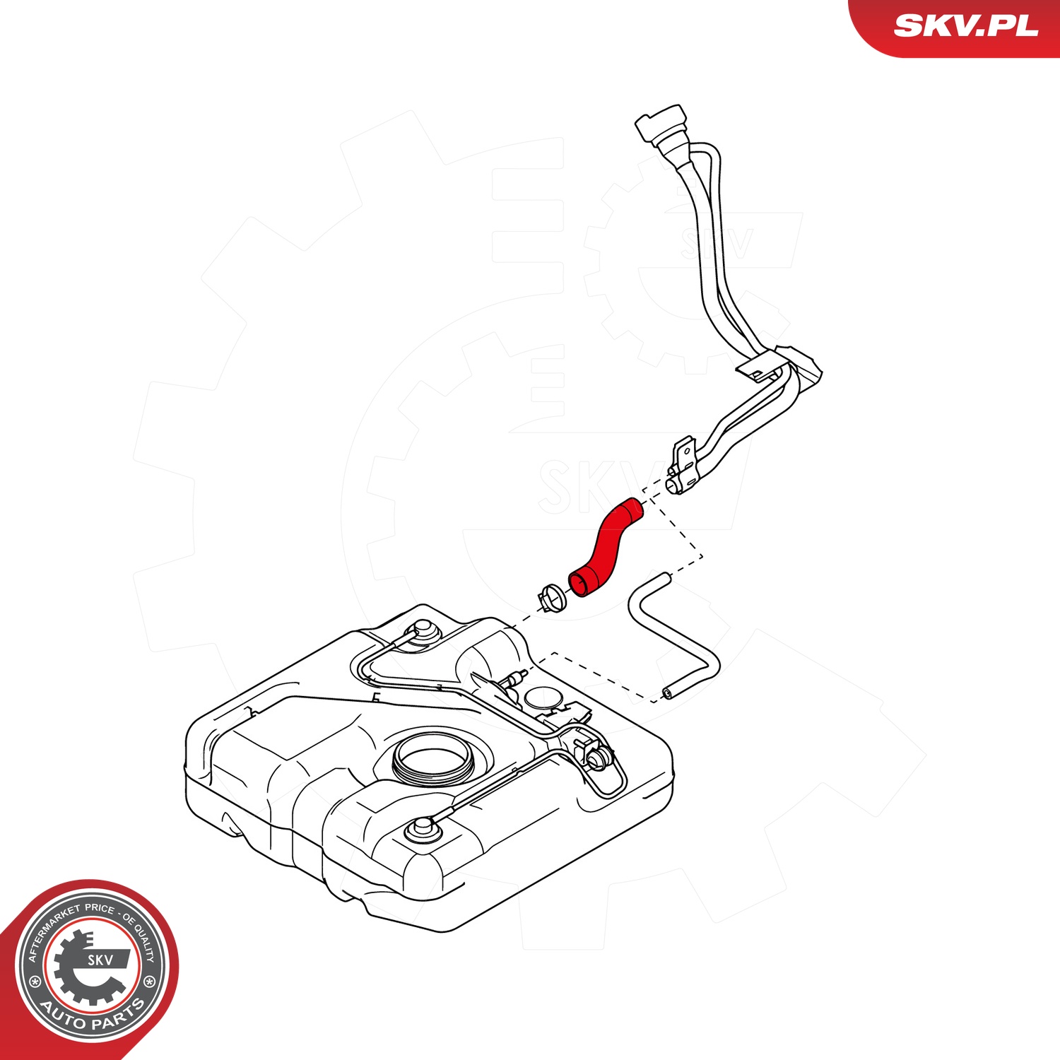 Esen Skv Kraftstoffschlauch 96Skv032 Für Opel Renault