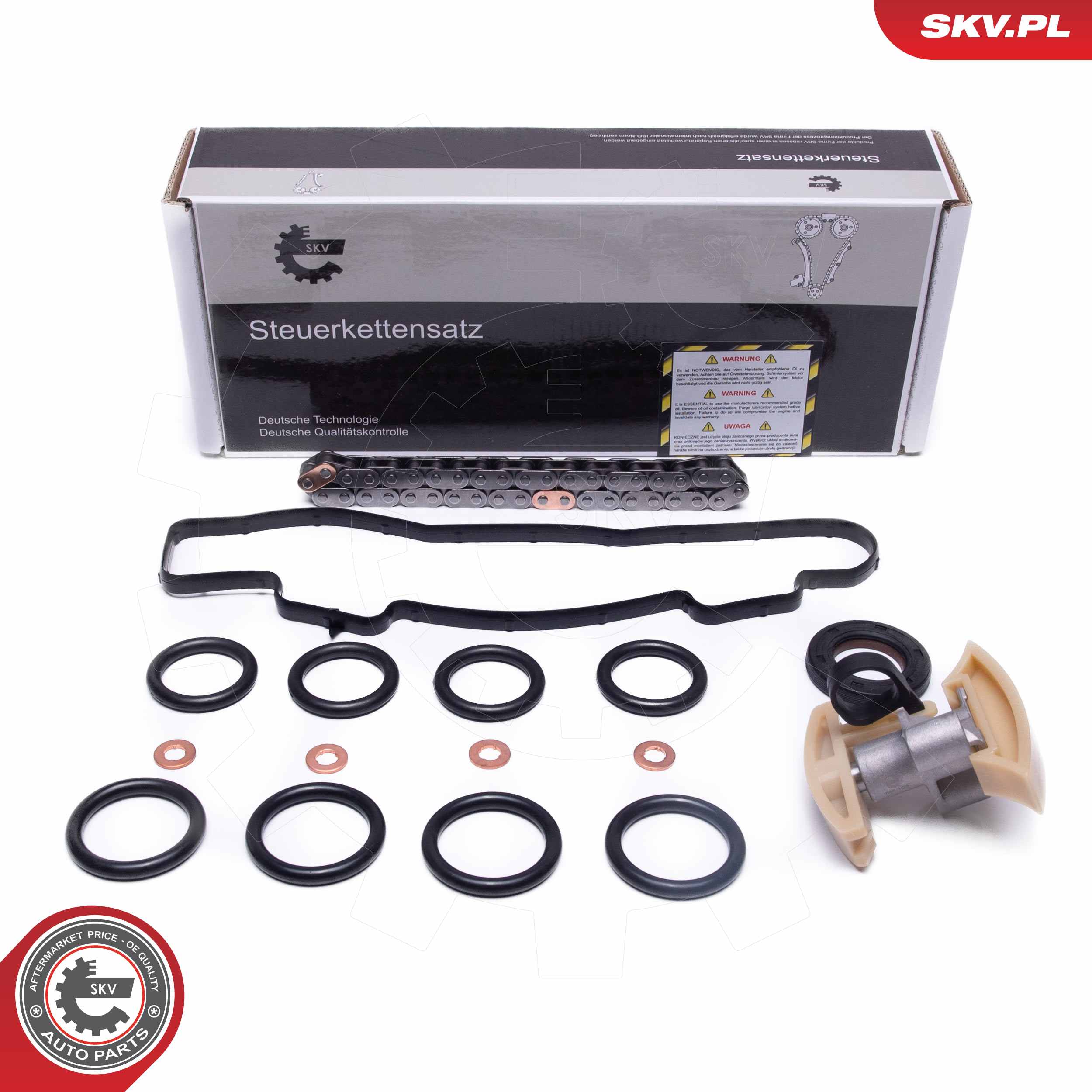 ESEN SKV Steuerkettensatz 21skv258 Zylinderkopf für Ford Volvo Peugeot Fiat MAZDA MITSUBISHI MINI