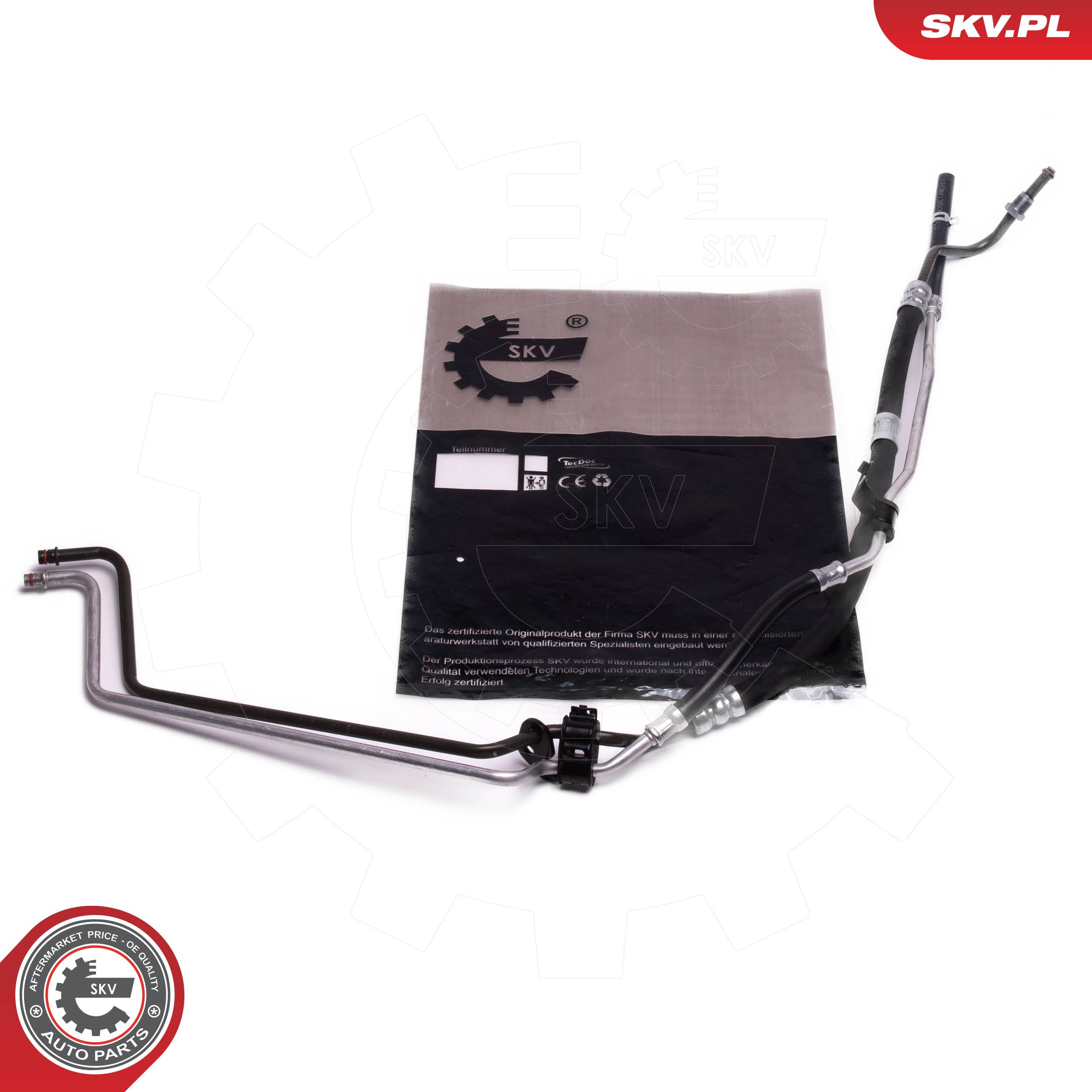 ESEN SKV Hydraulikschlauch, Lenkung 10skv861 von Lenkgetriebe nach Ausgleichsbehälter für Ford