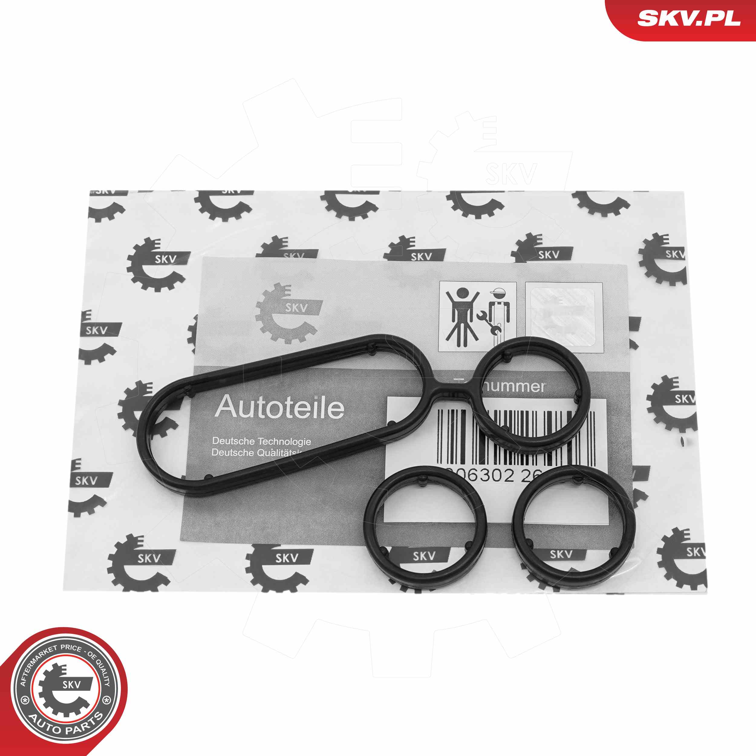 ESEN SKV Dichtungssatz, Ölkühler 97skv517 für VW