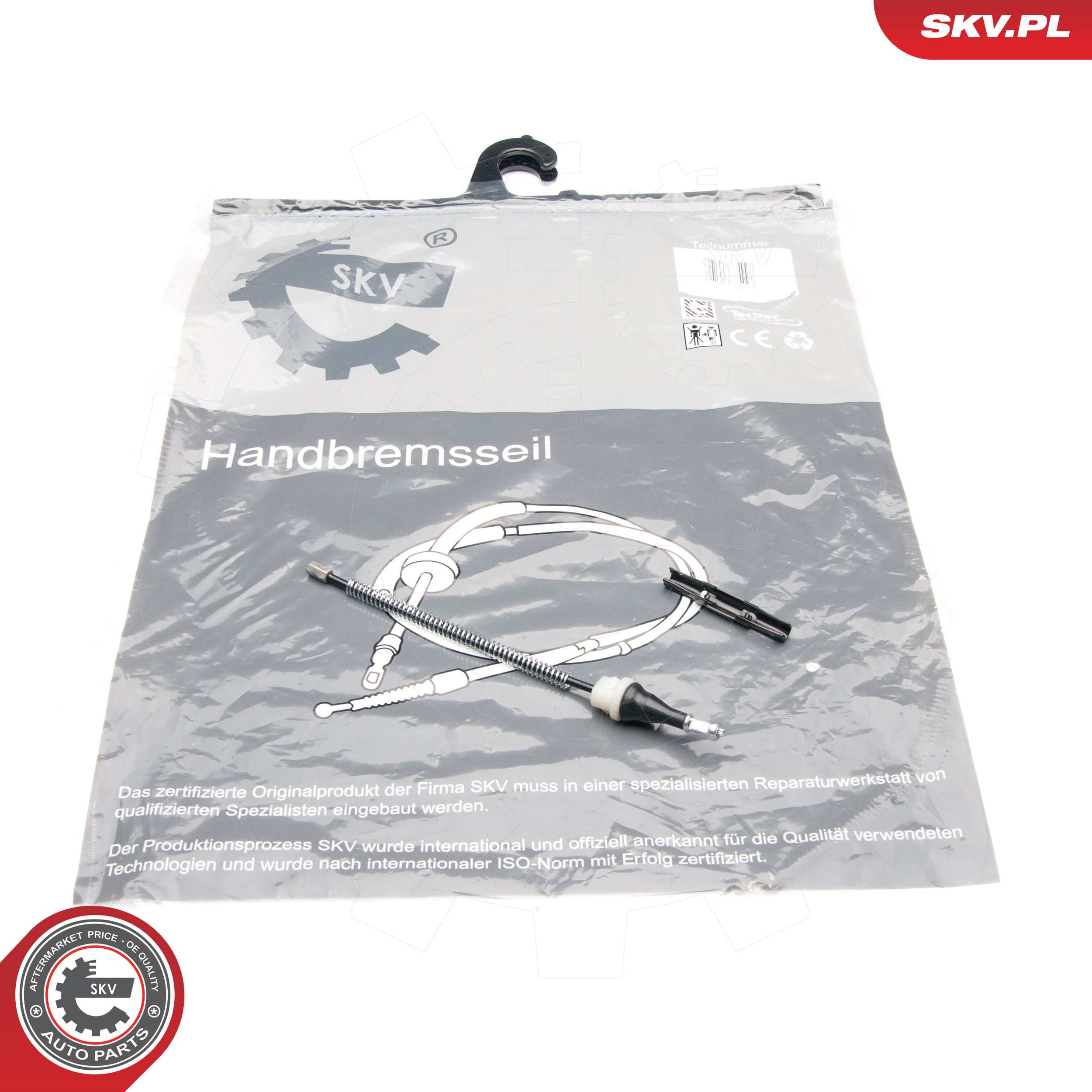 ESEN SKV Seilzug, Feststellbremse 25skv936 hinten links für MAZDA Ford
