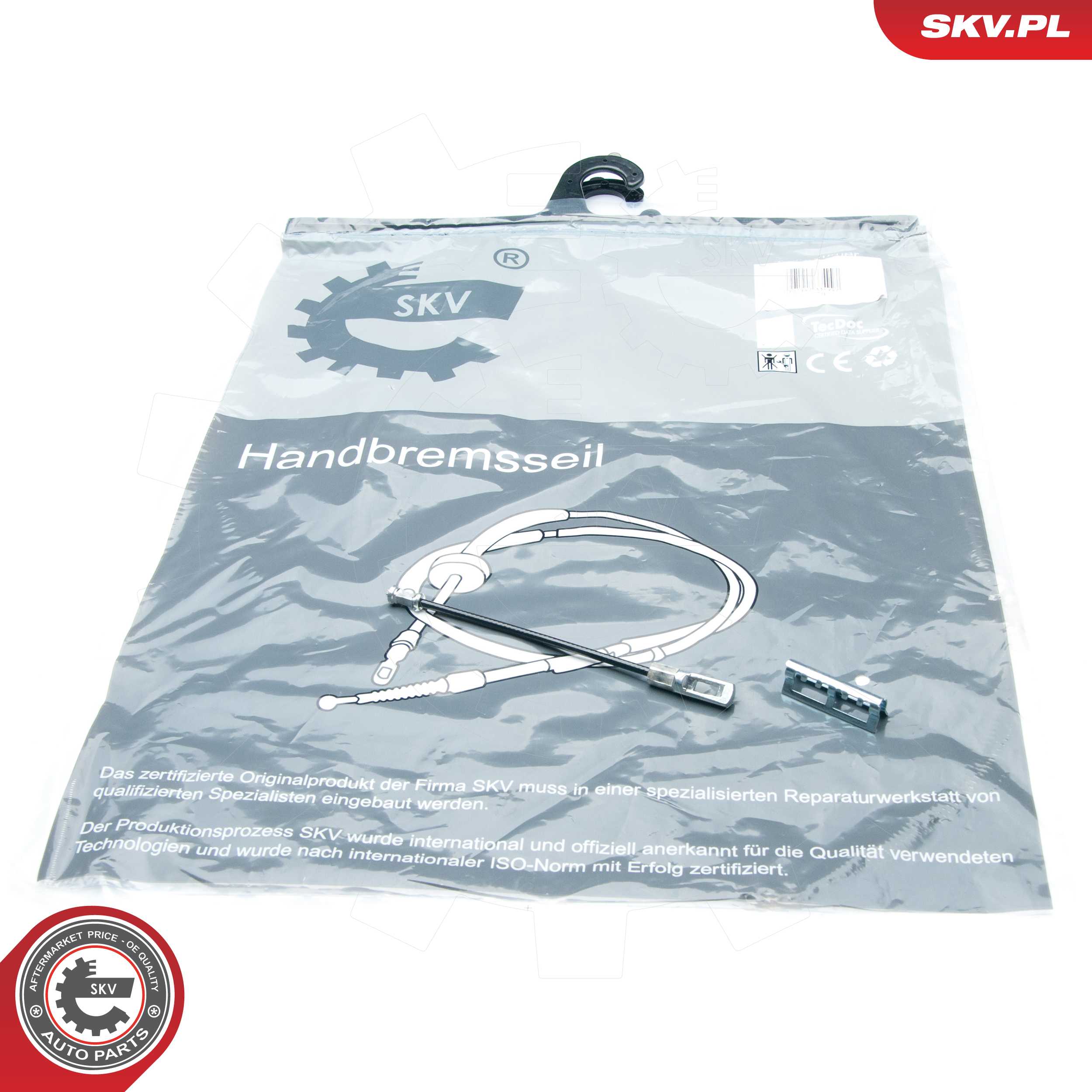 ESEN SKV Seilzug, Feststellbremse 26skv146 hinten links für GM Opel