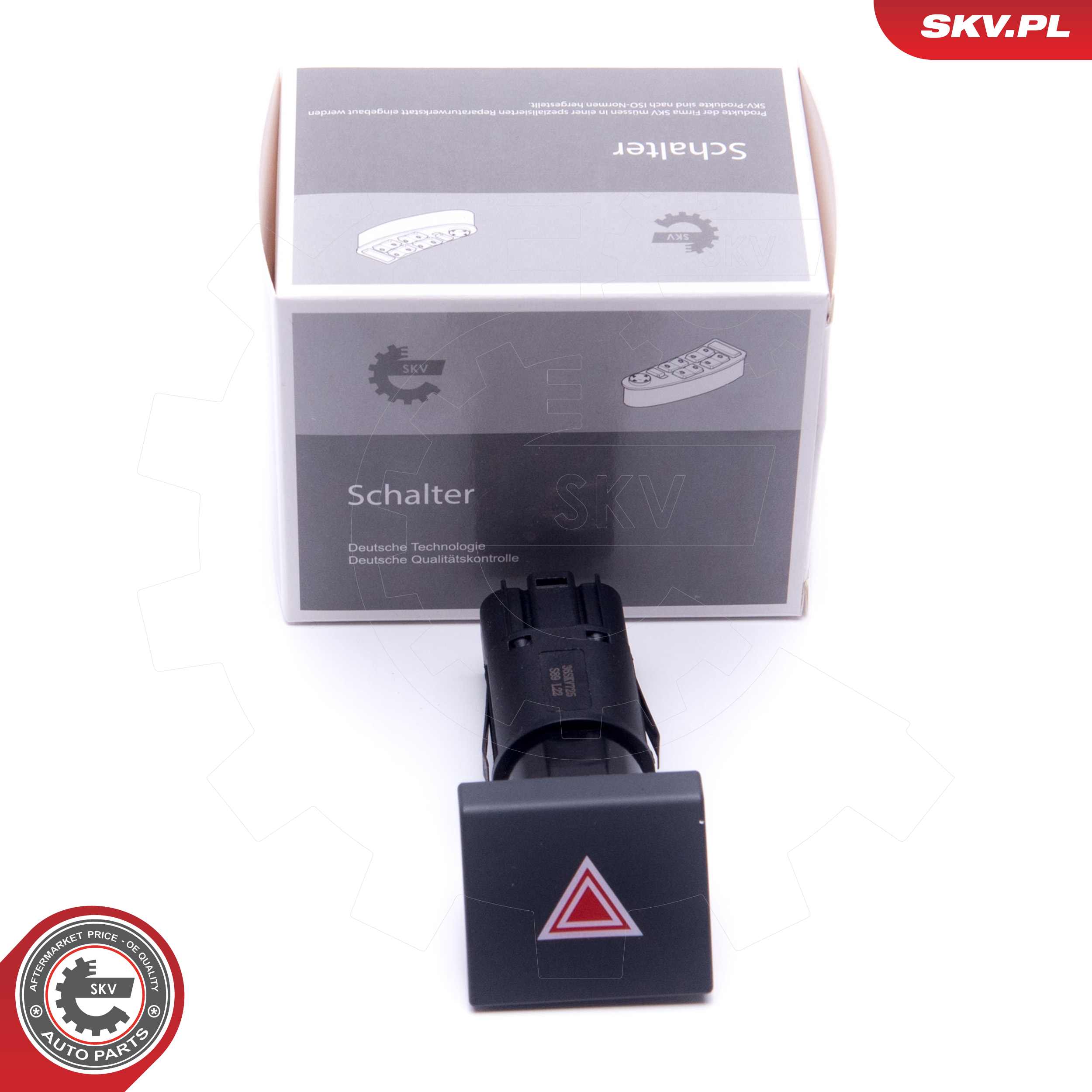 Warnblinkschalter 36SKV725 ESEN SKV für FORD TRANSIT CONNECT - Bild 5