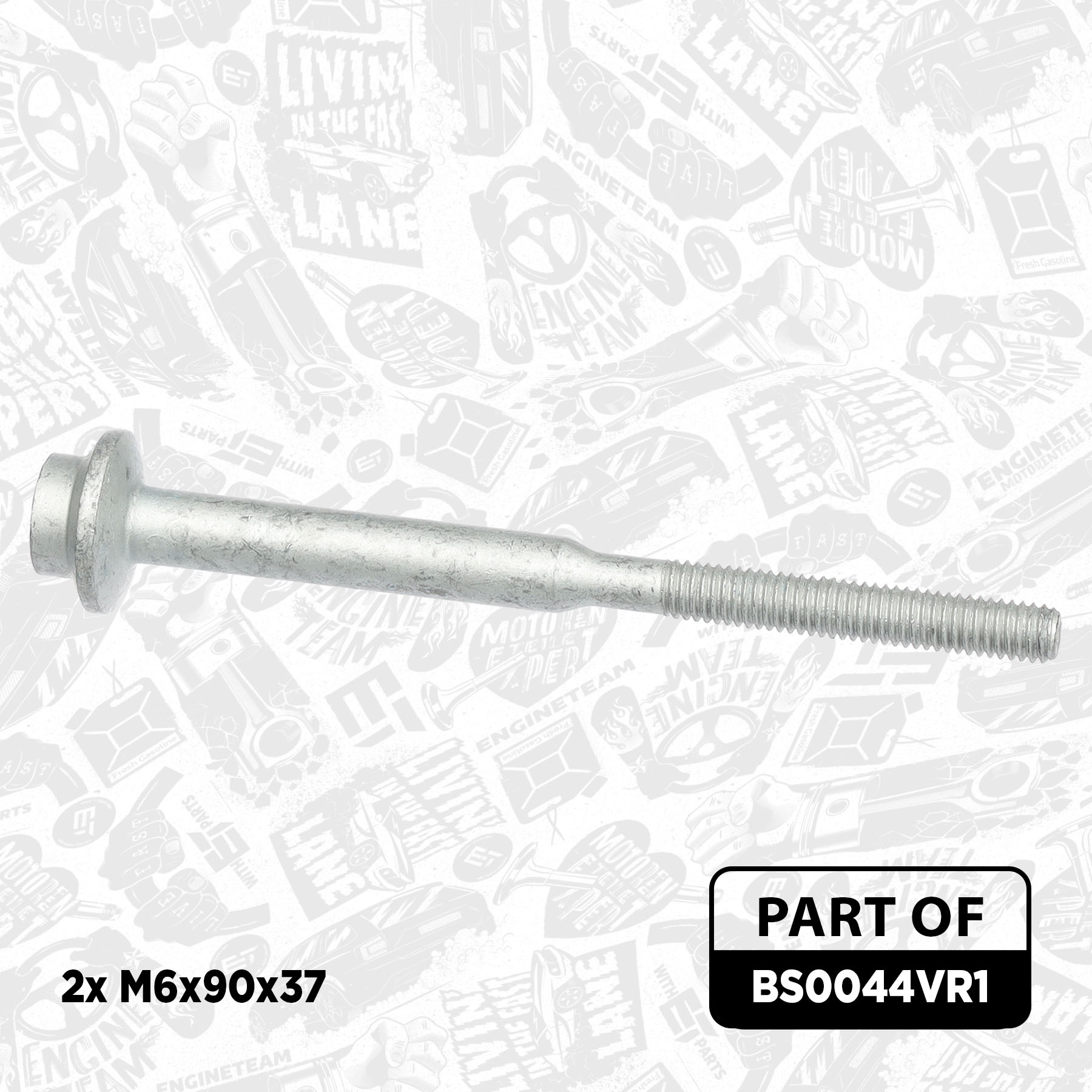 ET ENGINETEAM Schraube, Einspritzdüsenhalter bs0044vr1 für VW