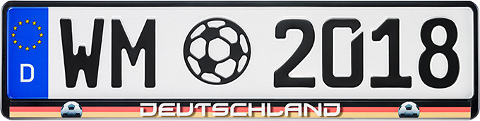 ERICH UTSCH Kennzeichenhalter [Fußball/Deutschland] 0195676