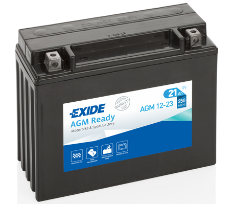 EXIDE Starterbatterie AGM Ready agm1223 12V 68Ah 350A für BMW