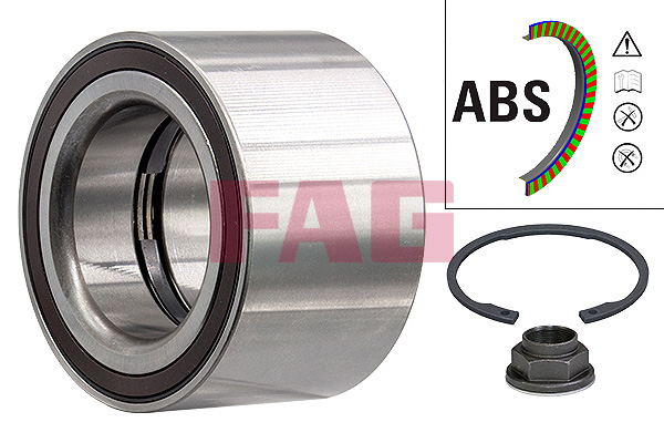 Fag Radlagersatz 713640550 Für Peugeot Vaughall Fiat Gm Iveco Chrysler