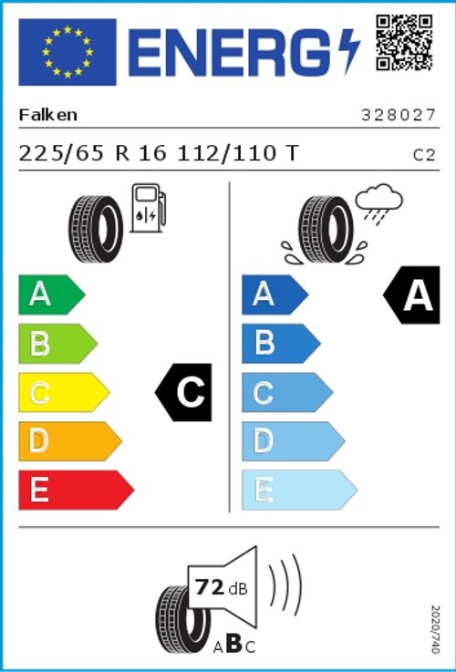 FALKEN - Reifen 225/65R16 112/110T - LINAM VAN01