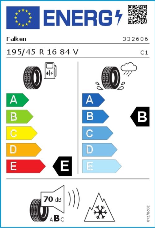 FALKEN - Reifen 195/45R16 84V - EUROALL SEASON AS210