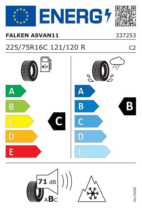 FALKEN - Reifen 225/75R16 121/120R - EUROALL SEASON VAN11