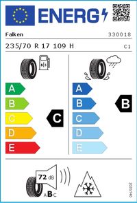 Falken Winterreifen "235/70R17 109H - EUROWINTER HS01", Art.-Nr. 330018