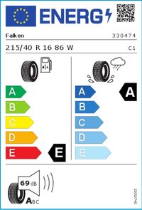 Falken Sommerreifen "215/40R16 86W - ZIEX ZE310 ECORUN", Art.-Nr. 330474