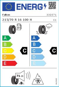 Falken Ganzjahresreifen "215/70R16 100H - EUROALL SEASON AS210", Art.-Nr. 332571