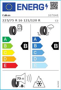 Falken Winterreifen "225/75R16 121/120R - EUROWINTER VAN01", Art.-Nr. 337045
