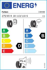 Falken Ganzjahresreifen "275/65R18 113/110S - WILDPEAK A/T AT3WA", Art.-Nr. 338988