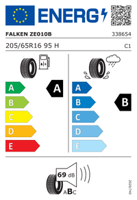Falken Sommerreifen "[Falken] 205/65R16 95H - ZIEX ZE010B", Art.-Nr. 338654