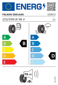 Falken Ganzjahresreifen "[Falken] 225/55R18 98V - ZIEX ZE001A A/S", Art.-Nr. 339672