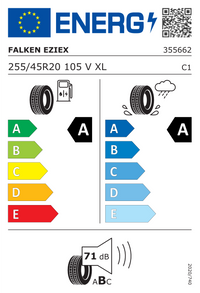 Falken Sommerreifen "[Falken] 255/45R20 105V - e.ZIEX", Art.-Nr. 355662