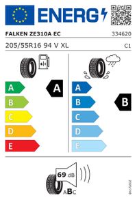 Falken Sommerreifen "205/55R16 94V - ZIEX ZE310A ECORUN", Art.-Nr. 334620