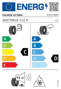 Falken Ganzjahresreifen "265/70 R16 112H BLK - WILDPEAK A/T AT3WA", Art.-Nr. 337175TH