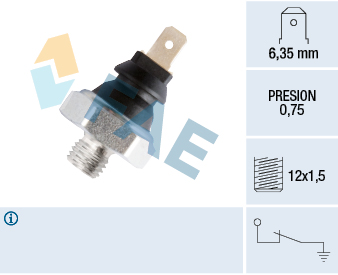 FAE Öldruckschalter 11400 für Fiat
