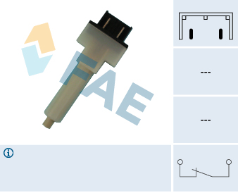 Für FAE FAE24280 Stop Light Switch 24280 Light switch brake fits: SEAT CORDOBA, - Bild 3
