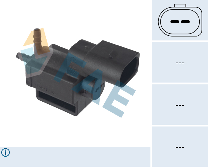 FAE Ventil, AGR-Abgassteuerung 56059 für SEAT Porsche