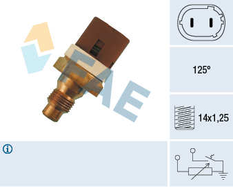 FAE 34070 Sensor für Kühlmitteltemperatur Sensor Kühlmitteltemperatur - Bild 4