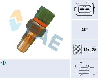 FAE Sensor, Kühlmitteltemperatur 34400 für Citroën/Peugeot Citroën Suzuki HYUNDAI
