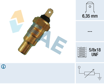 FAE 31400 Sensor für Kühlmitteltemperatur Sensor Kühlmitteltemperatur - Bild 5