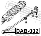 FEBEST Lagerung, Lenkgetriebe dab002 für Chrysler Opel ALFAROME/Fiat/LANCI GM LAND ROVER