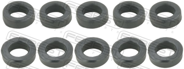 FEBEST Dichtring, Einspritzventil ringfl010pcs10 für MAZDA TOYOTA DAIHATSU HYUNDAI CHERY Subaru