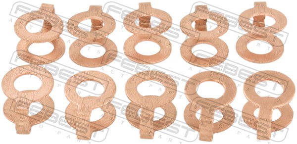 FEBEST Dichtring, Einspritzventil ringfl020pcs10 für MITSUBISHI