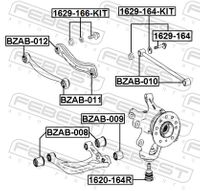 FEBEST Sturzkorrekturschraubensatz, Art.-Nr. 1629-164-KIT