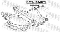 FEBEST Sturzkorrekturschraube, Art.-Nr. 1629-163-KIT