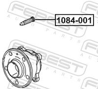FEBEST Radbolzen, Art.-Nr. 1084-001
